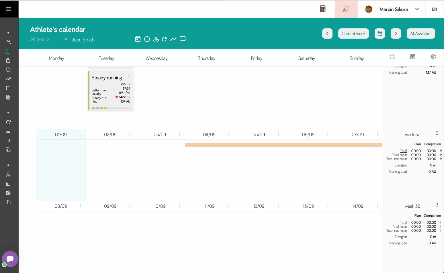 Defining schedule preferences