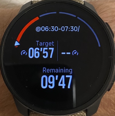 Choosing guide from Suunto Plus menu