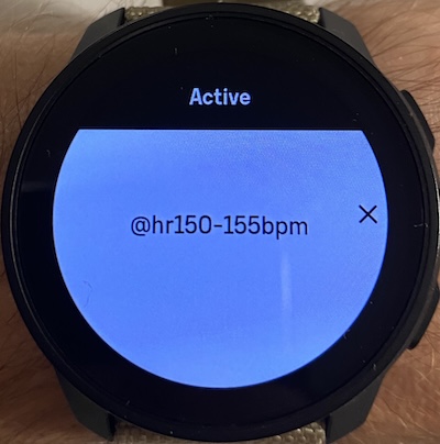 Choosing guide from Suunto Plus menu