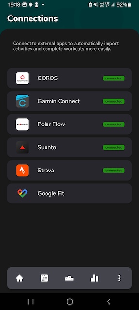 Lista de integraciones