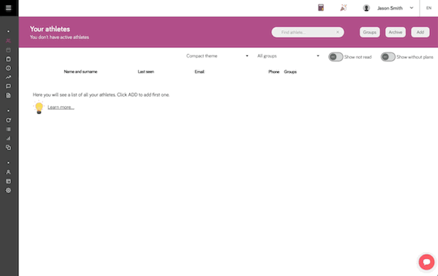Zaproszenie zawodnika nie istniejącego